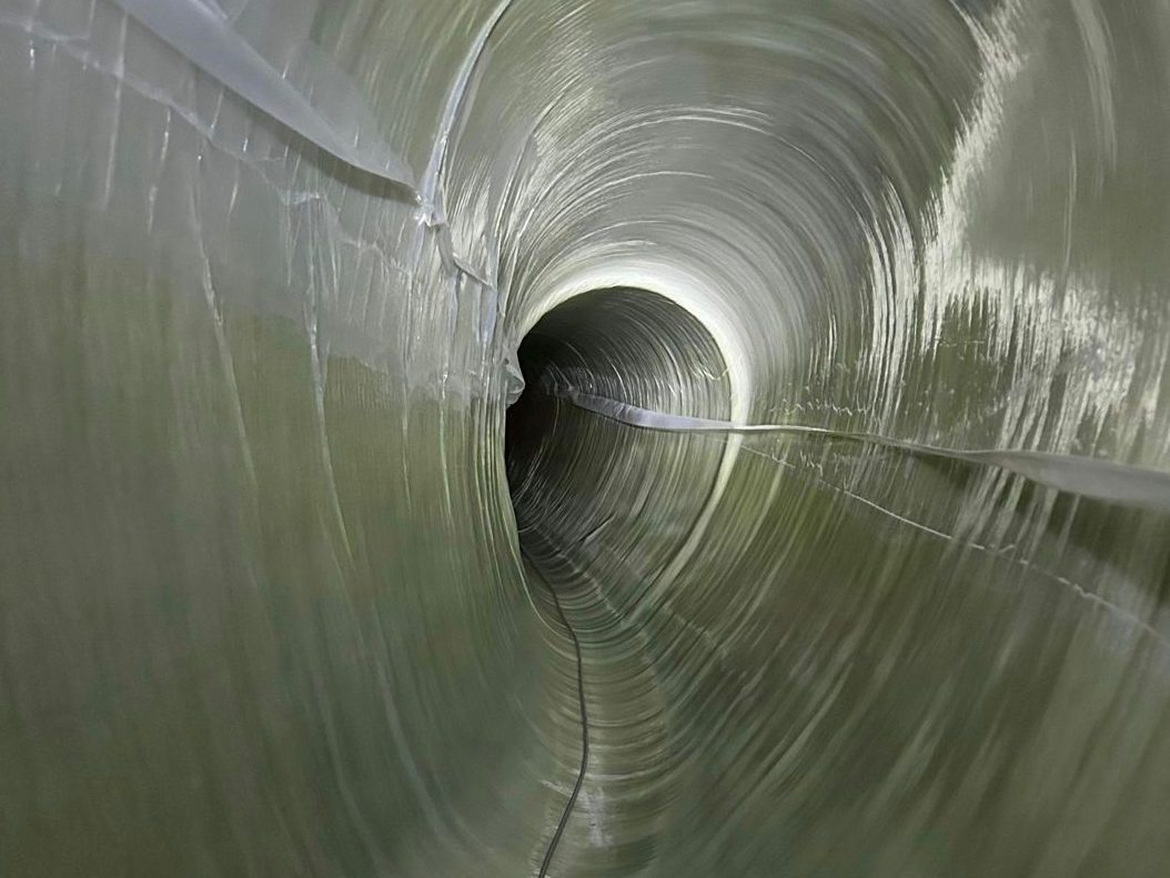 Kanalsanierung im Eiprofil durch Geiger