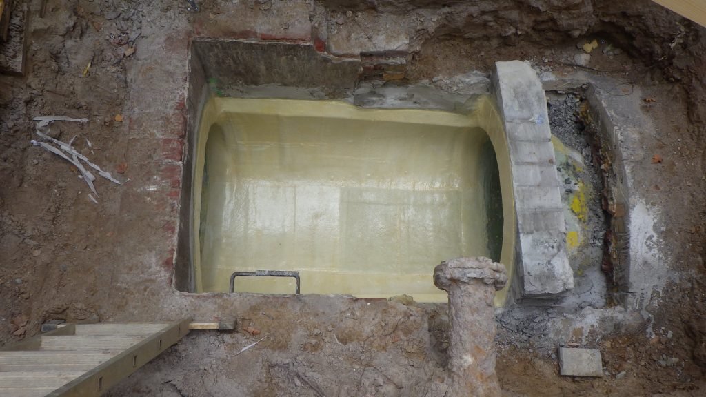 Der sanierte Schacht